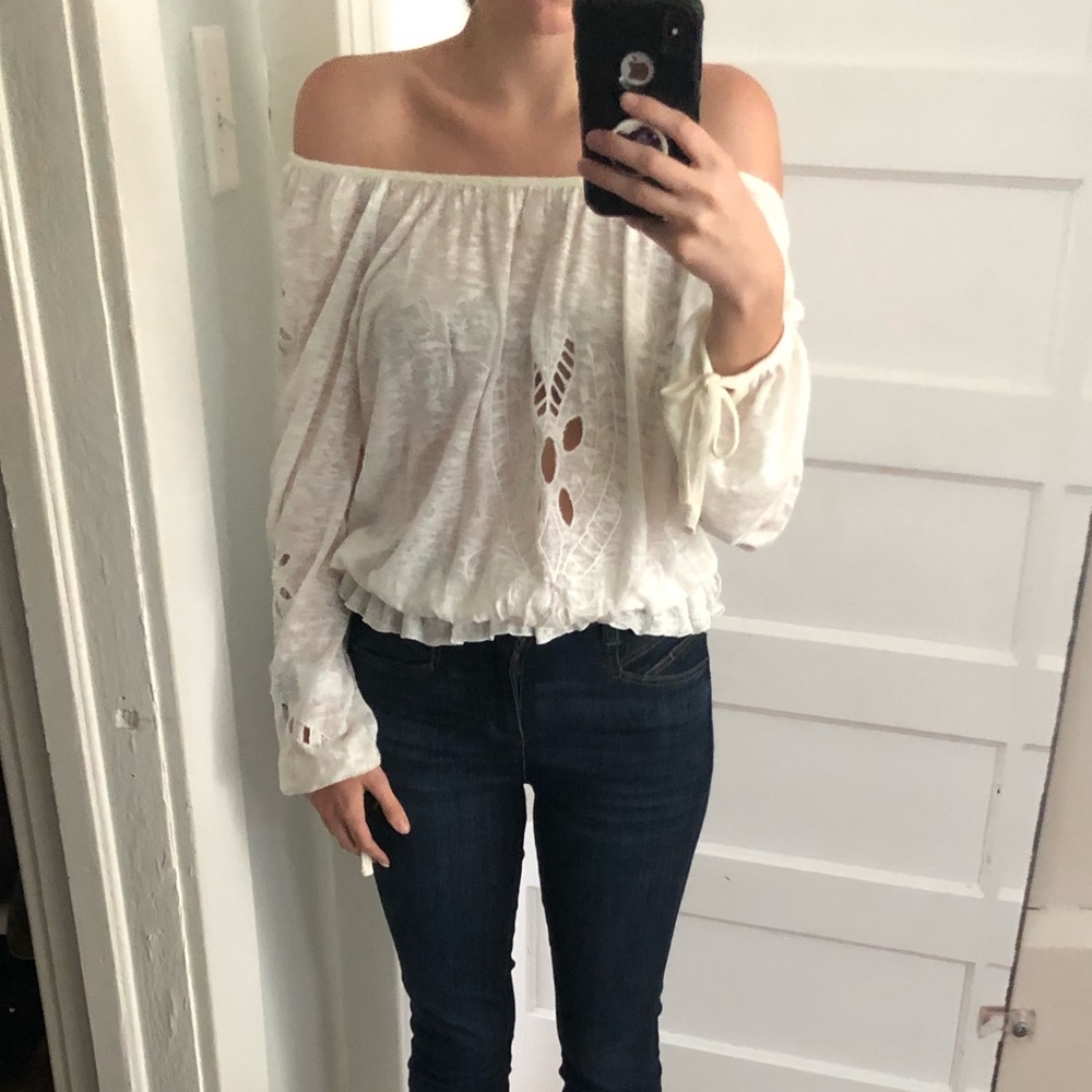 Free People off the shoulder Top